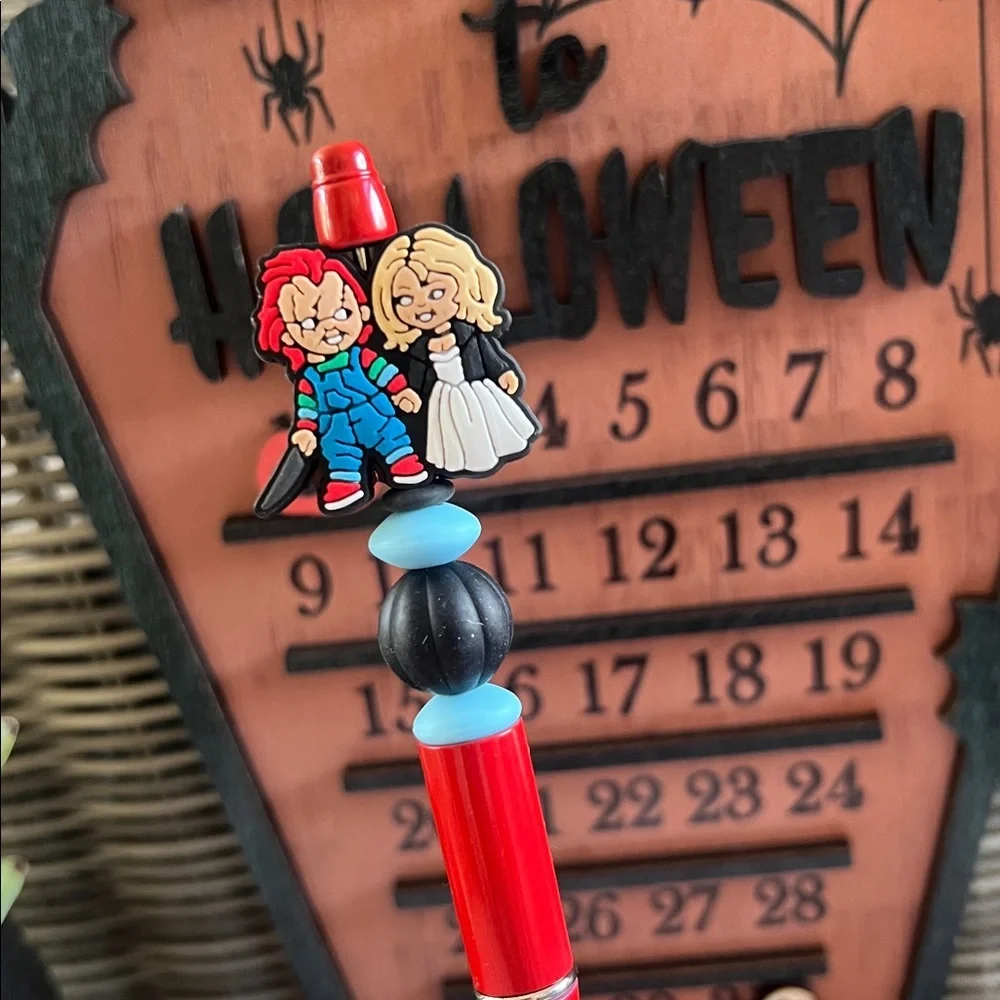 Chucky and Tiffany Red Pen